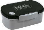 Dėžutė maistui Backup B56, 3 skyreliai, pilka-juoda