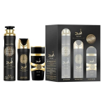 Rinkinys Lattafa 54994 vyrams: kvapusis vanduo EDP, 90 ml + dezodorantas, 180 ml + oro gaiviklis,&nbsp;280 ml