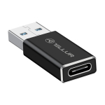 Tellur TLL155681 USB-A į USB-C adapteris &ndash; kompakti&scaron;kas maitinimo ir duomenų sprendimas