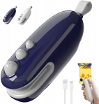 2-in-1 mini mai&scaron;elių sandariklis, USB įkraunamas