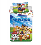 Vaiki&scaron;kas patalynės komplektas Paw Patrol 100x135 cm, 2 dalių