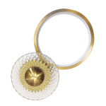 Sieninis &Scaron;viestuvas TOOLIGHT Lhj071-W Brush Gold 18X18X30Cm