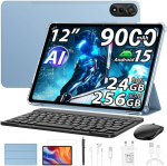 Plan&scaron;etinis kompiuteris Blackview MEGA2 11.97" Android 15 2.4G+5G Wifi, RAM 36 GB ROM 256 GB/SD 2 TB 9000mAh Mėlyna