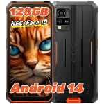 Telefonas Blackview BV4800 Pro Dual SIM 4/128GB Oranžinė