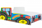 Vaikių lova su čiužiniu Car 160x80 Traktorius