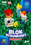 Pie&scaron;imo blokas Astra Pixel A4, 20 lapų, 100g, baltas