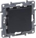 Legrand Niloe Selection 10ax Antracito Vienpolis Jungiklis