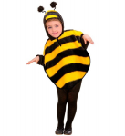 PLUSH BEE (hooded poncho)