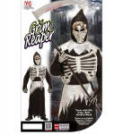 &bdquo;GRIM REAPER&ldquo; (tunika su krūtinės ląsta, diržu, kauke su gobtuvu)