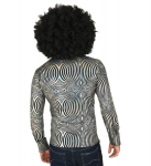THE 70s DISCO STYLE - silver waves (shirt)