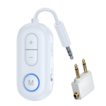 Bluetooth 5.4 siųstuvas&ndash;imtuvas su aptX, lėktuvams