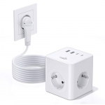 Lizdo kubas su USB ir jungikliu, 1,5 m kabelis