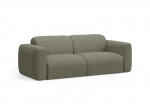 Trivietė sofa Micadoni Strino, Dark Olive Green