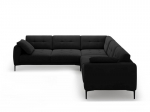 L formos mink&scaron;tas kampas Micadoni Home Bemy, Black