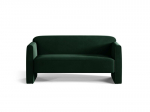 Dvivietė sofa Micadoni Abby, Bottle Green