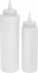 Dozavimo butelių rinkinys, plastikinis, 250 ir 450 ml, 2 vnt.