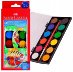 Faber-Castell - Watercolour paint box - 12 colours large (125018)