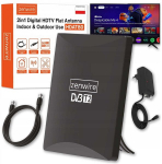 Lauko vidaus antena antžeminei televizijai DVB-T2 HEVC 2-in-1 4K Zenwire HDAT80