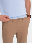 Vyri&scaron;kos SLIM FIT chino kelnės - &scaron;viesiai rudos spalvos