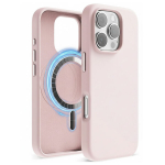 Dėklas "TM MagSafe Silicone" skirtas iPhone 15 Pro / Light Pink /