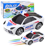 Policijos automobilis su &scaron;viesos ir garso efektais