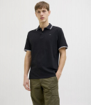 Jack & Jones Rebel vyri&scaron;ki polo mar&scaron;kinėliai 12271166*04, juoda 5715677154530