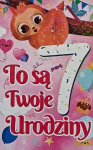 Atvirukas Gimtadieniui 7 Metų Mergaitei
