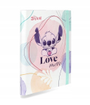 Stitch A4 segtuvas su gumyte, Disney Fashion, 2 dizainas