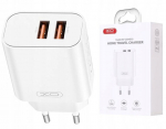 Dvigubas Usb įkroviklis 2x 2.4a tinklo adapteris