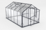 SANUS PRO Hybrid L-8 RAL9005 Grūdinto stiklo &scaron;iltnamis Gampre Sanus Hybrid L-8 RAL9005 3,6x2,2 m