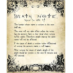 Death Note - Plakatas "rules" (91.5x61 cm)