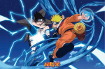 Plakatas Naruto ir Sasuke 61x91,5 cm