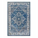 Villeroy & Boch 1869 Jehanne mėlynas kreminis žemo plauko kilimas 200x280