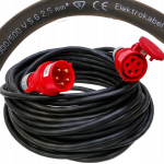 Guminis prailgintuvas 16a 5p 400v 17m, Ip44, 5x2,5mm&sup2;