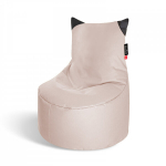 Vaiki&scaron;kas sėdmai&scaron;is Qubo Munchkin Latte POP FIT, mink&scaron;tas palaikantis dizainas