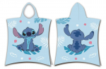 Jerry Fabrics Vaiki&scaron;kas pončas Lilo ir Stitch mėlynas, 50x115 cm