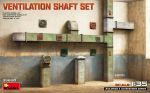 Klijuojamas Modelis MiniArt 35650 Ventilation Shaft Set 1/35