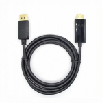 Tb Displayport į Hdmi kabelis, 1.8m, juodas