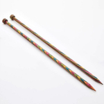 Knitpro Symfonie medinės tiesios virbalai 4,5mm 30cm