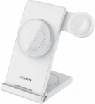NILLKIN WIRELESS CHARGING PowerTrio 3w1 MFI, końc&oacute;wka do Apple, MagSafe