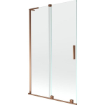 Vonios sienelė Mexen Velar L, 110 x 150 cm, Rose gold/Transparent