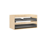Praustuvo spintelės korpusas Mexen Box-A, 90 cm, 2 stalčiai, Oak