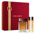 Dovanų rinkinys Dolce & Gabbana The One For Men EDT 100 ml + mini EDT 10 ml + mini EDP 10 ml Medienos, a&scaron;trus, sofistikuotas