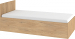 Viengulė lova Meblocross Maximus MXS-19 ąžuolas Cremona 90x200 modernus dizainas
