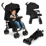 Vežimėlis-skėtukas Lionelo Irma Black Onyx, Black Onyx