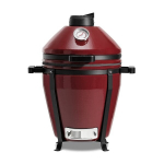 Keraminė kepsninė Kamado Bono Minimo Evo, 16", raudona