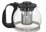 Kitchen&Go Jane stiklinis arbatinukas su metaliniu sieteliu, 1,25 L