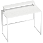 Sulankstomas ra&scaron;omasis stalas 100x48x87,5 cm baltas, monitoriaus stovas, MDF