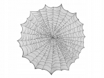 Stalo takelių &scaron;ventinis užvalkalas, 124 cm