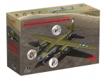 Klijuojamas modelis ICM 48327 Airfield of the American bomber group 1/48